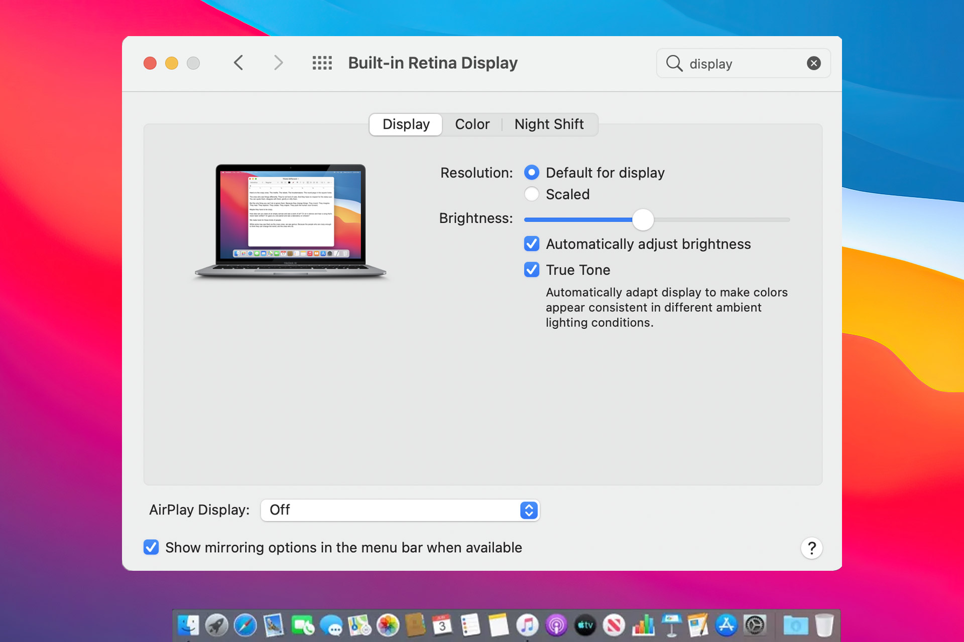 how to rotate screen on macbook pro