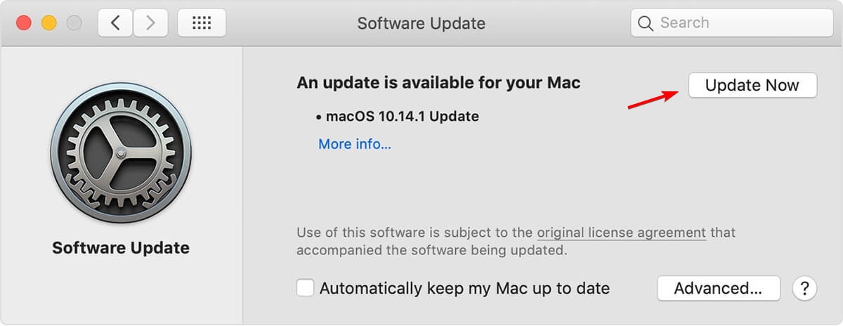 software update download